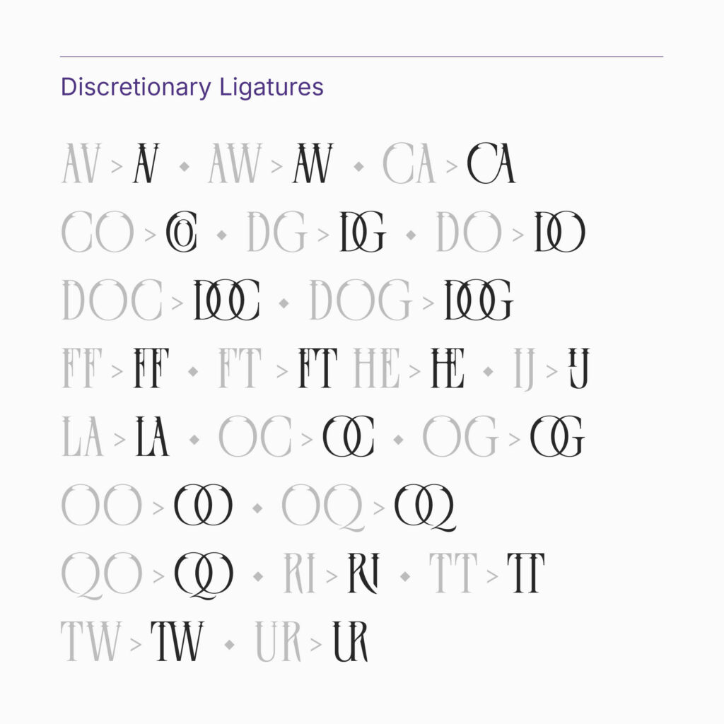 Cain-Typeface_Discretionary-Ligatures