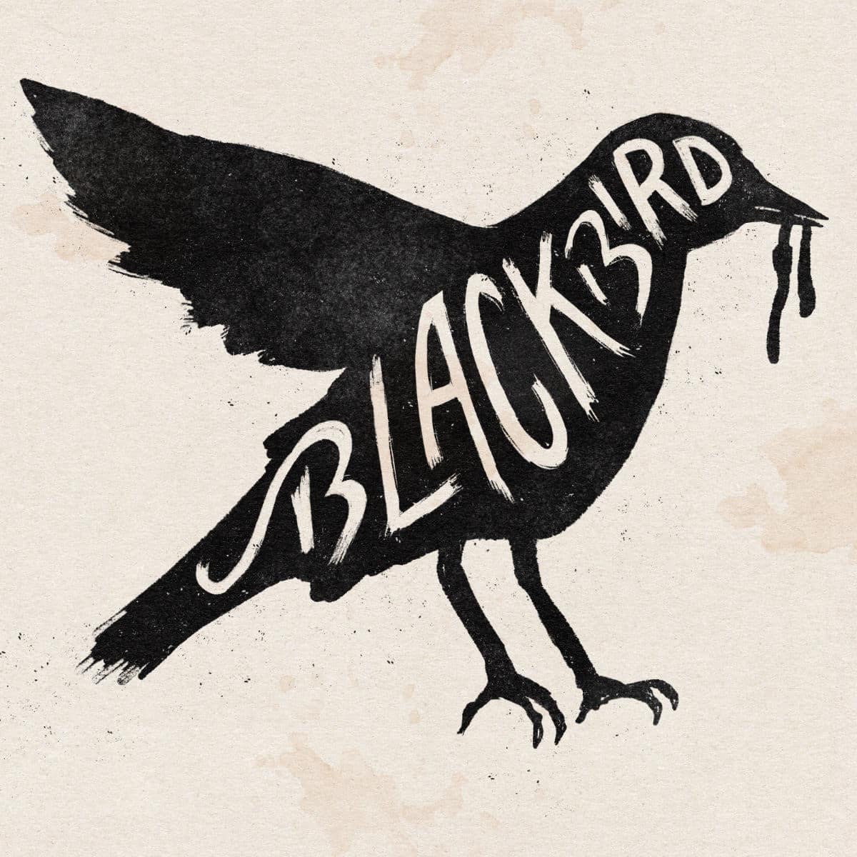 Blackbird – The Beatles – Lettering Michael Leonhartsberger