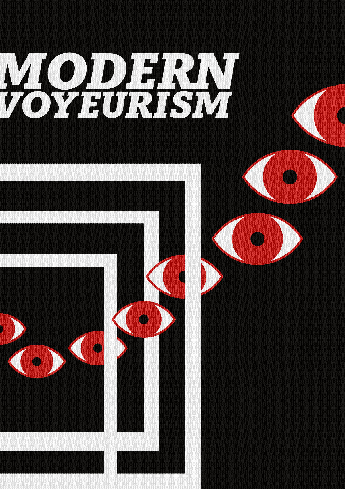 Modern Voyeurism – Poster by Michael Leonhartsberger