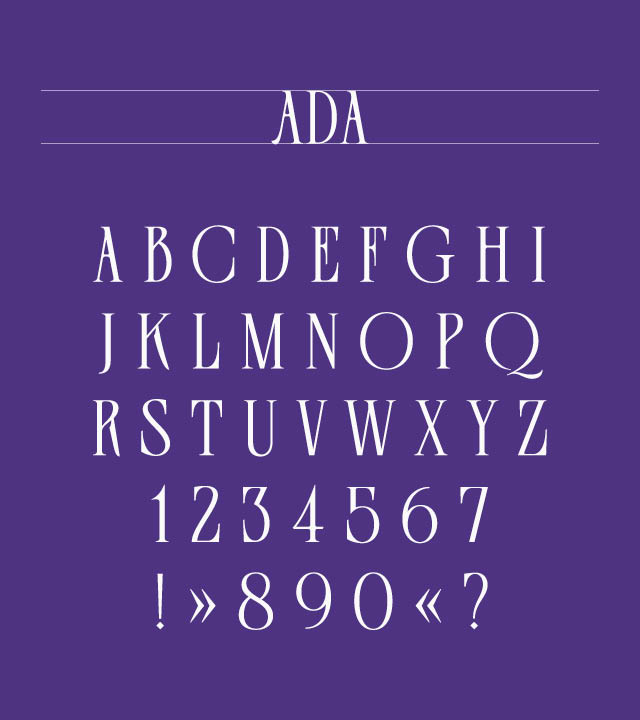 Cain-Typeface_Ada-Alphabet