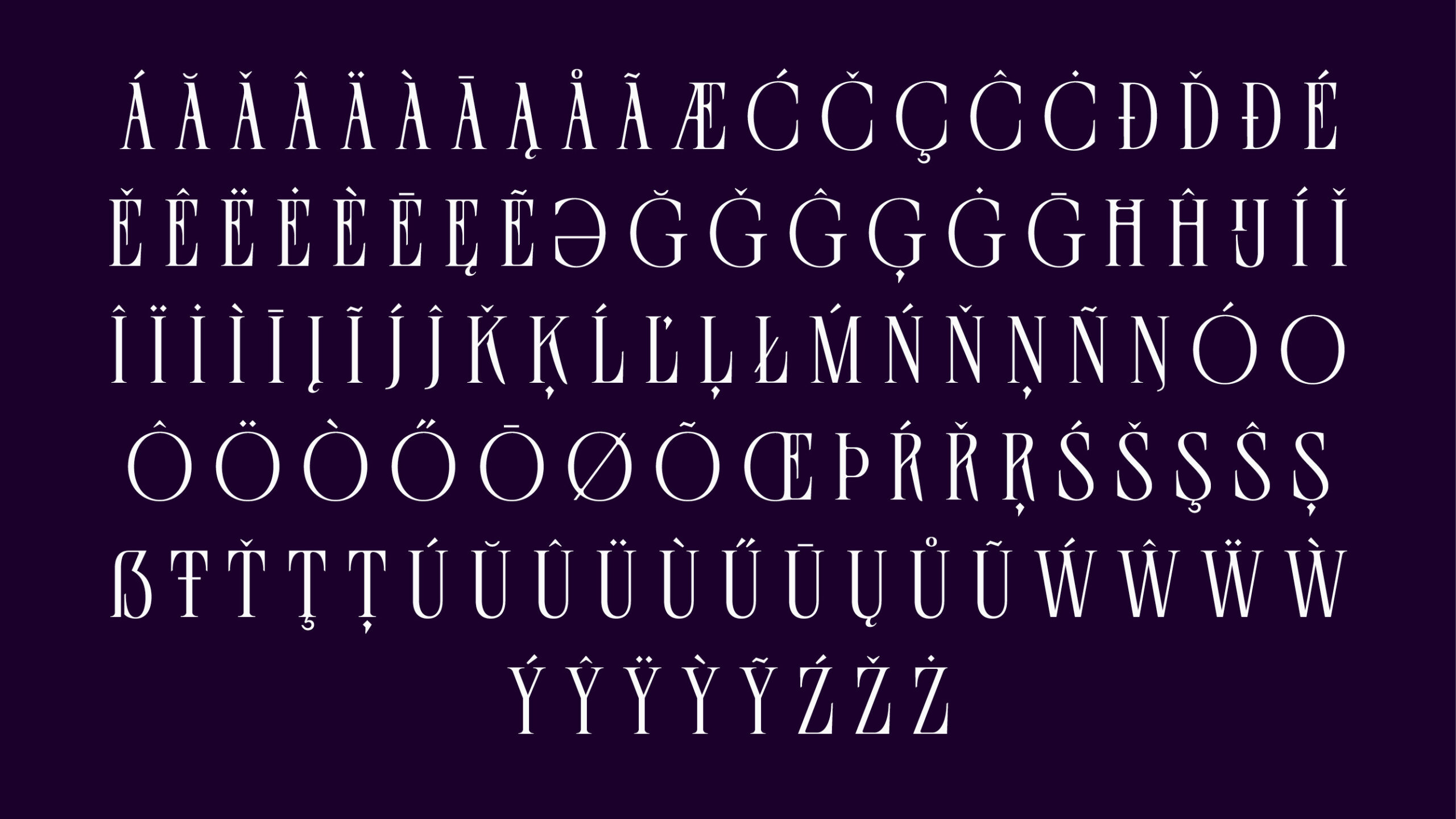 Cain-Typeface_Language-Support