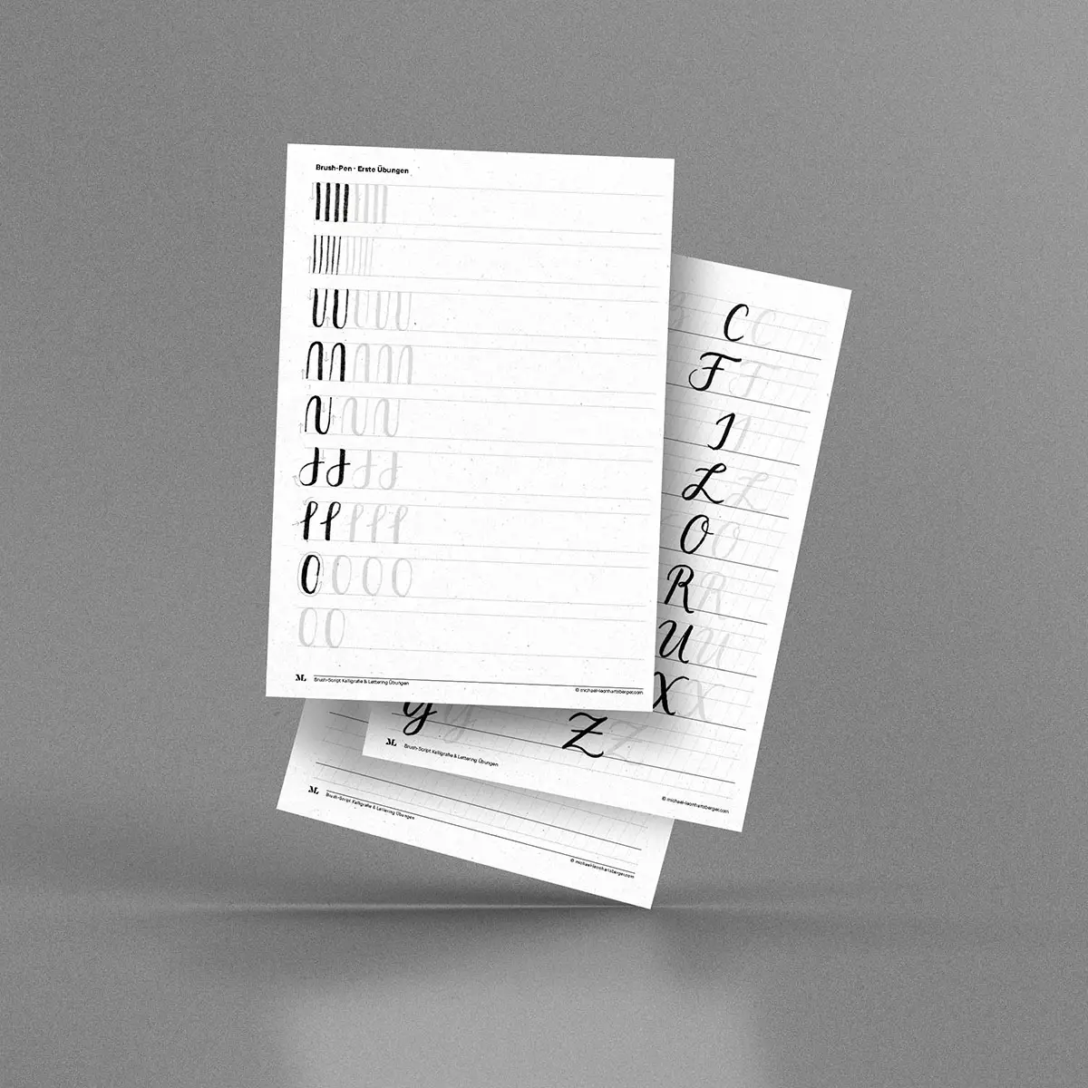 Uebungsblaetter_Workbook-Lettering_Michael-Leonhartsberger Uebungsblaetter_Workbook-Lettering_Michael-Leonhartsberger